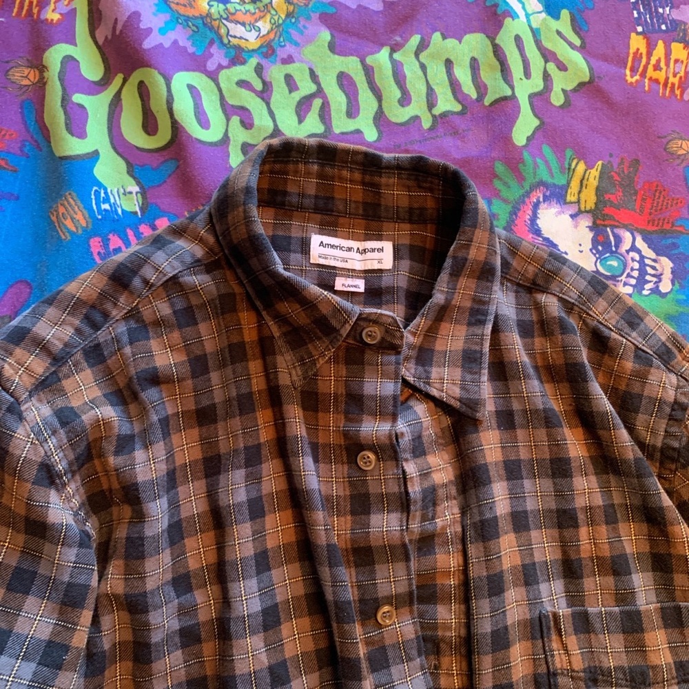 American apparel flannel